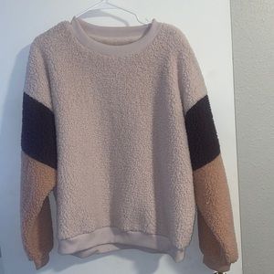 American eagle Sherpa sweater